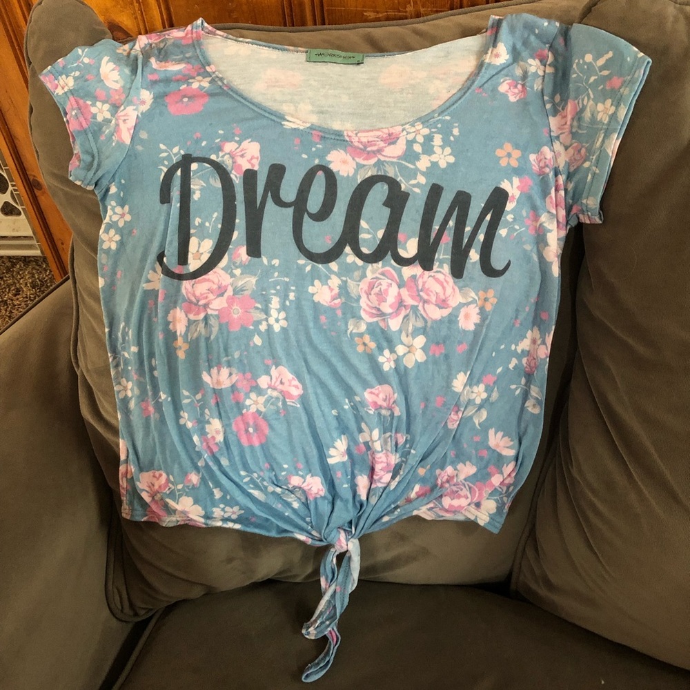 Floral “Dream” crop top
